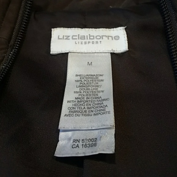 Army Green quilted vest Medium - Picture 2 of 3